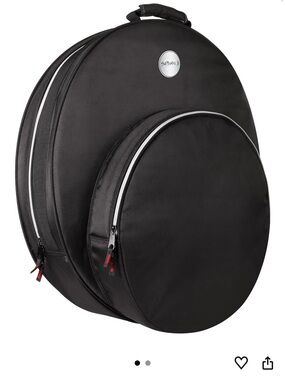 Sabian FAST 22” Black Padded Cymbal Bag Backpack Drum Case/Band camp/Music